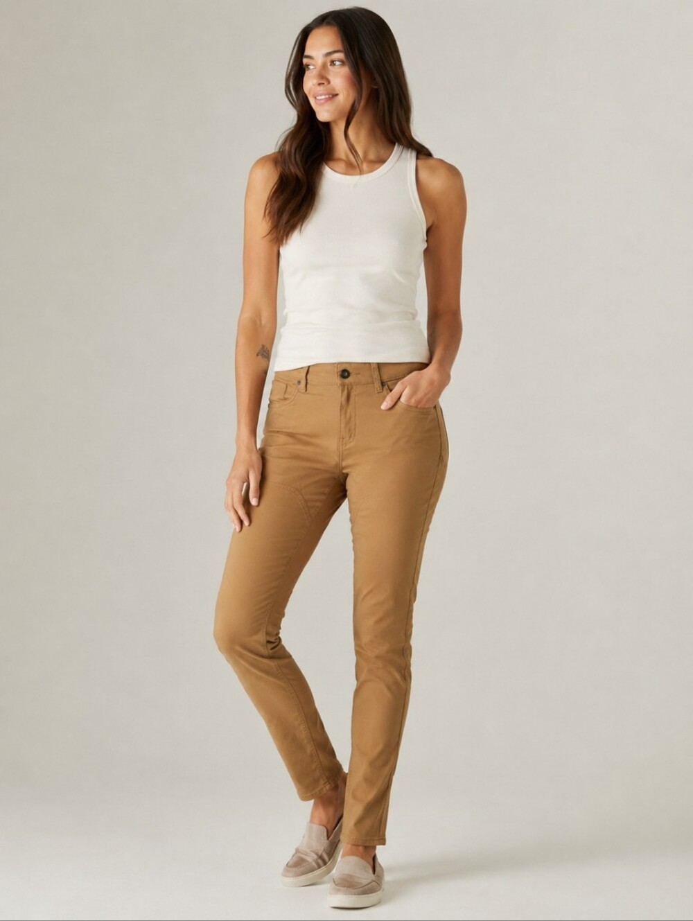 NWT prAna Southport Pant Embark Brown Stretch Twill Slim Fit Pants